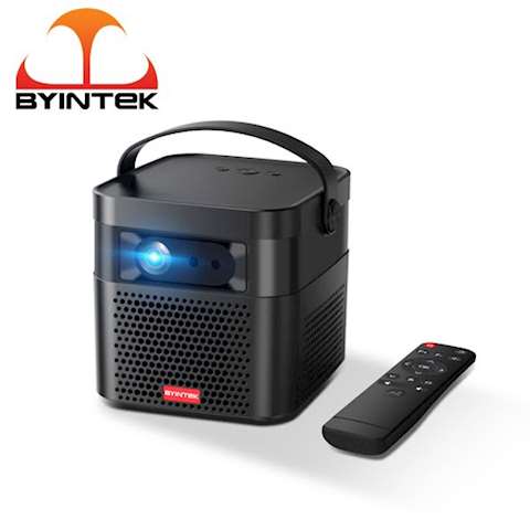 პროექტორი BYINTEK U70 Pro Smart 3D TV 300inch Android WiFi Portable 1080P LED Projector Full HD For 4K Cinema with Battery